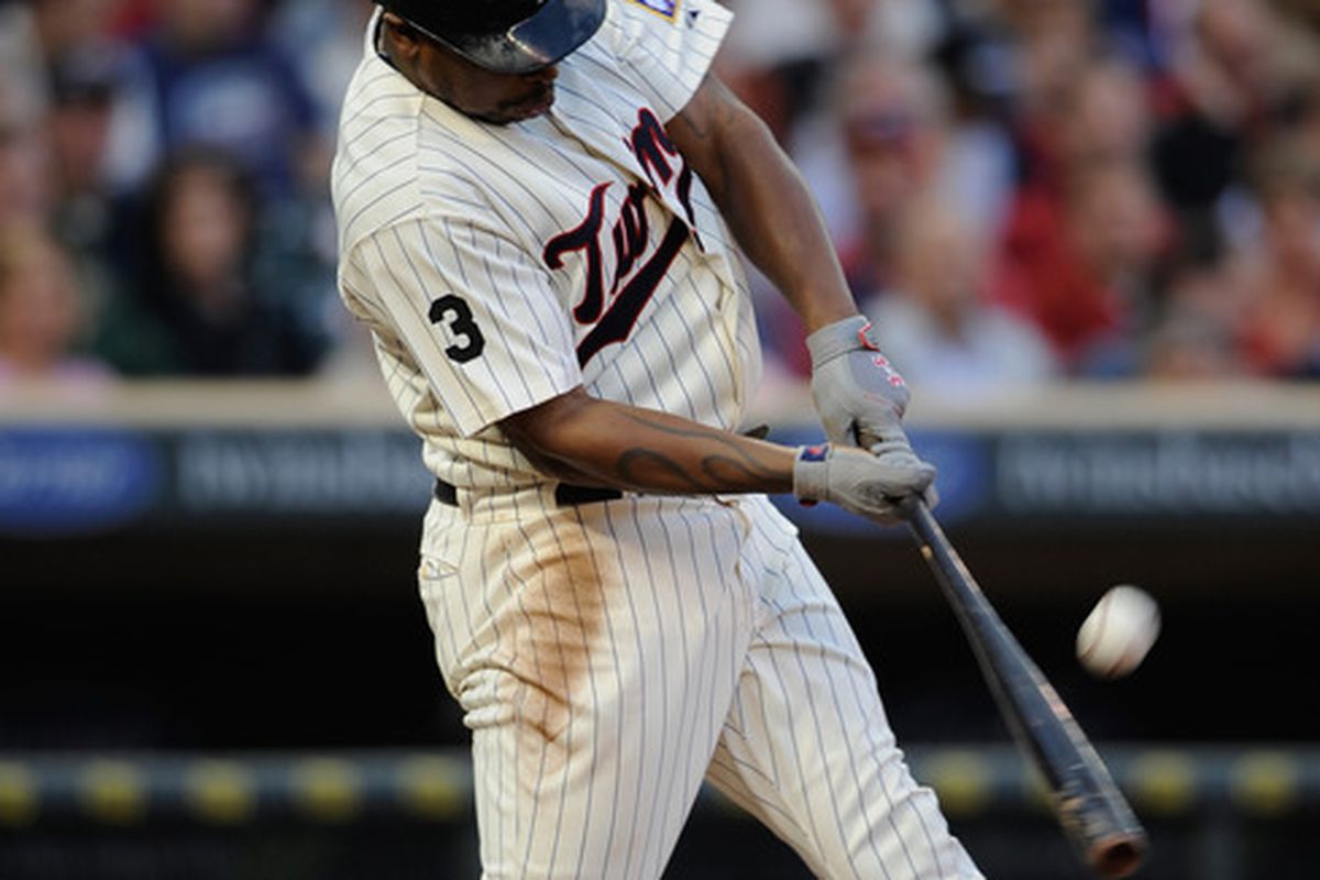 Where does Delmon Young rank on an all-time list of overrated Twins? (Photo by Hannah Foslien/Getty Images)