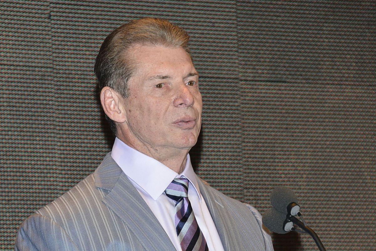 Vince McMahon attends the WrestleMania 29 Press Conference at Radio City Music Hall on April 4, 2013 in New York City.
