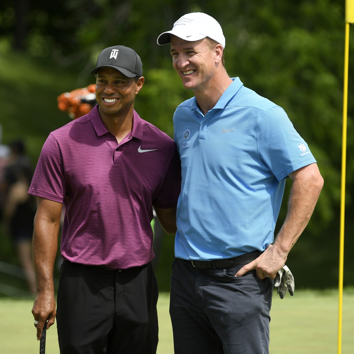 Report: Tiger Woods, Peyton Manning vs. Phil Mickelson, Tom Brady in  Coronavirus Relief Golf Outing - Stampede Blue