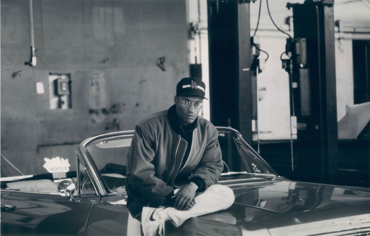 John Singleton during the making of “Boyz N the Hood.” | Columbia Pictures