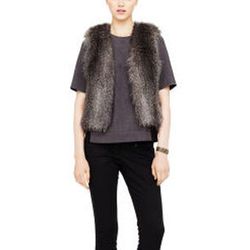 <strong>Club Monaco</strong> Matilda Faux Fur Vest, <a href="http://www.clubmonaco.com/product/index.jsp?productId=21383406&prodFindSrc=search">$198.50 </a>