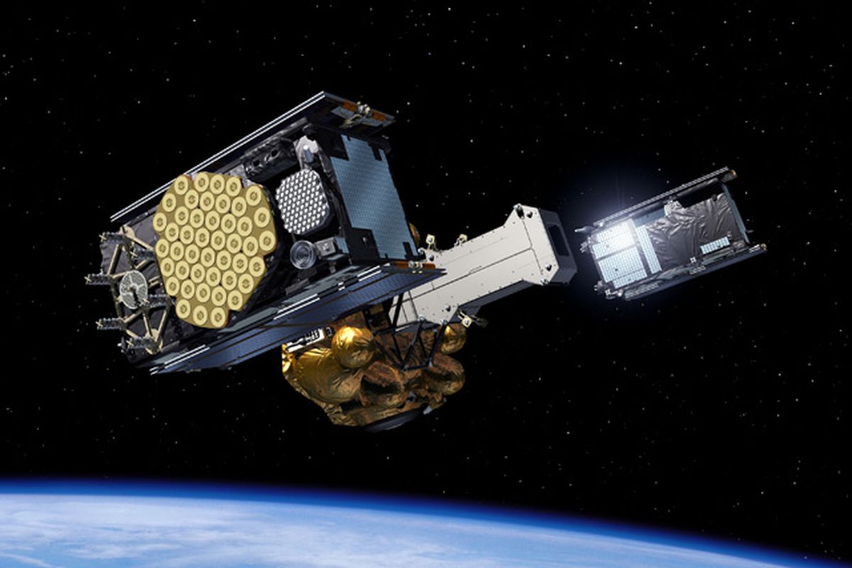 Galileo European satellite