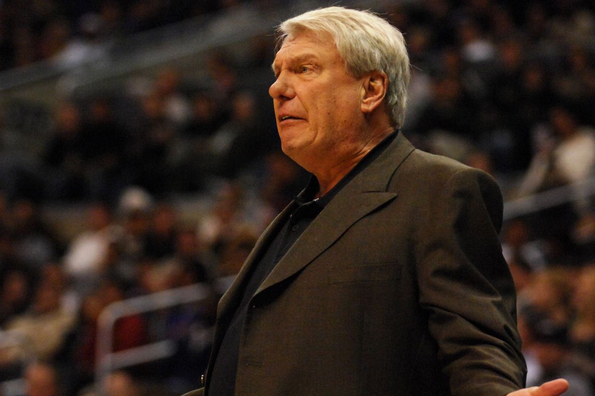 Former Golden State Warriors head coach Don Nelson Los Angeles Clippers Celebrity Basketball Game