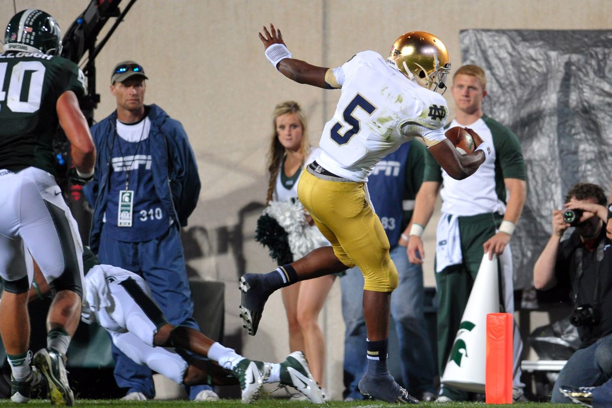 The Irish will sorely miss Golson's presence against a vaunted ASU defensive line. 