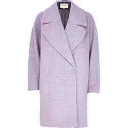 <b>River Island</b>, <a href="http://us.riverisland.com/women/coats--jackets/coats/Pink-two-tone-wool-blend-oversized-coat-656930">$180</a>