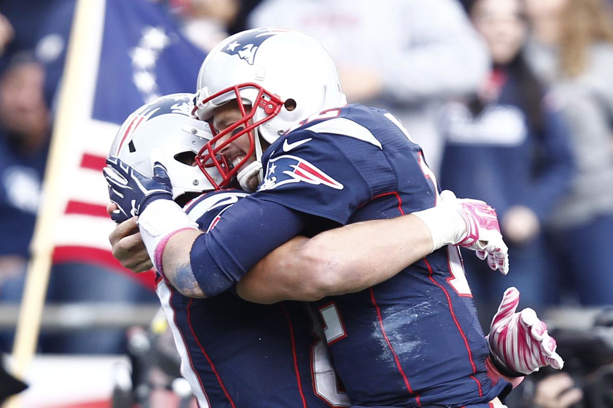 Hugs for everyone, the Patriots are still the top rated team in the NFL. 