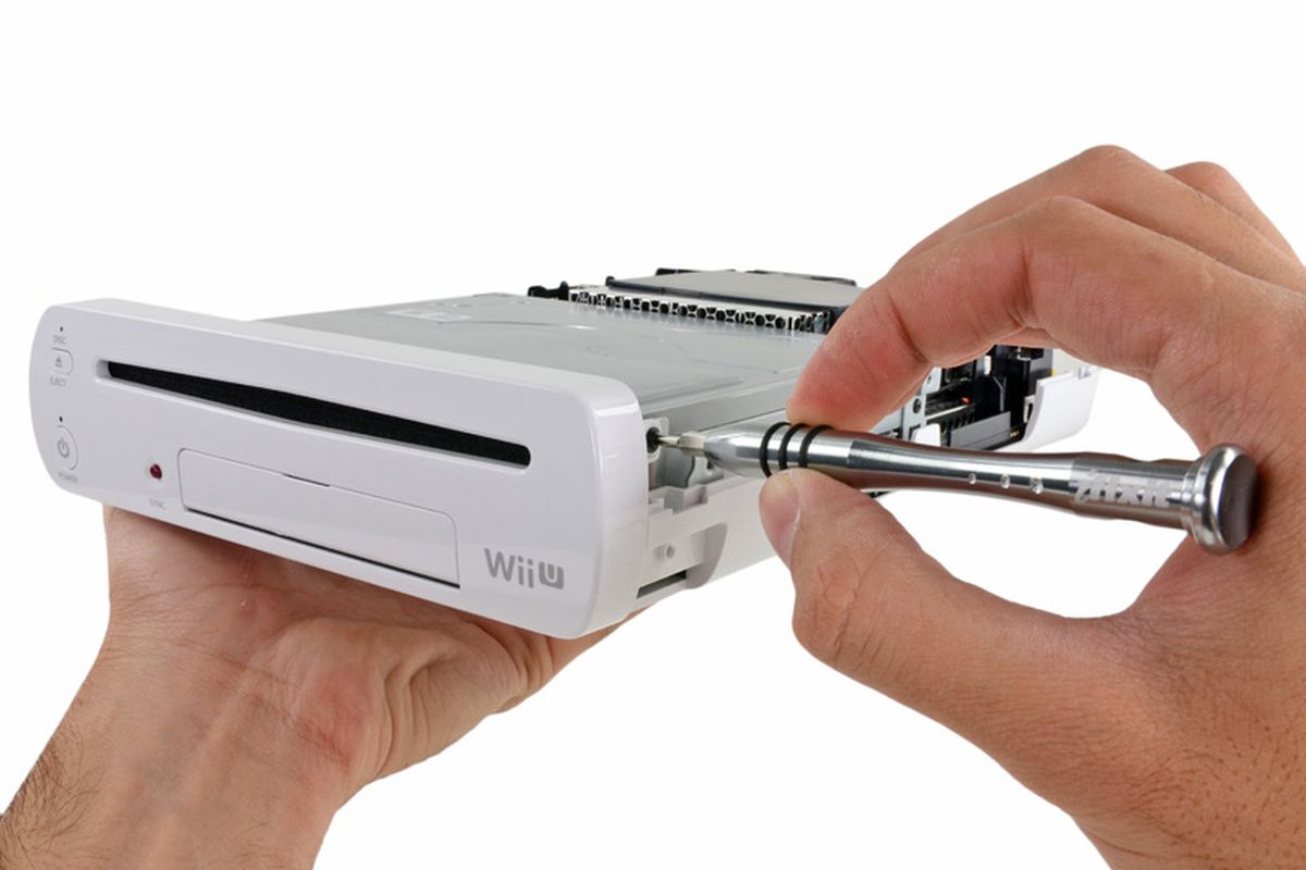Wii U teardown iFixit