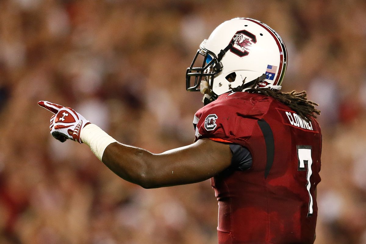 UGA had absolutely no chance to stop our man JD Clowney from wrecking havoc