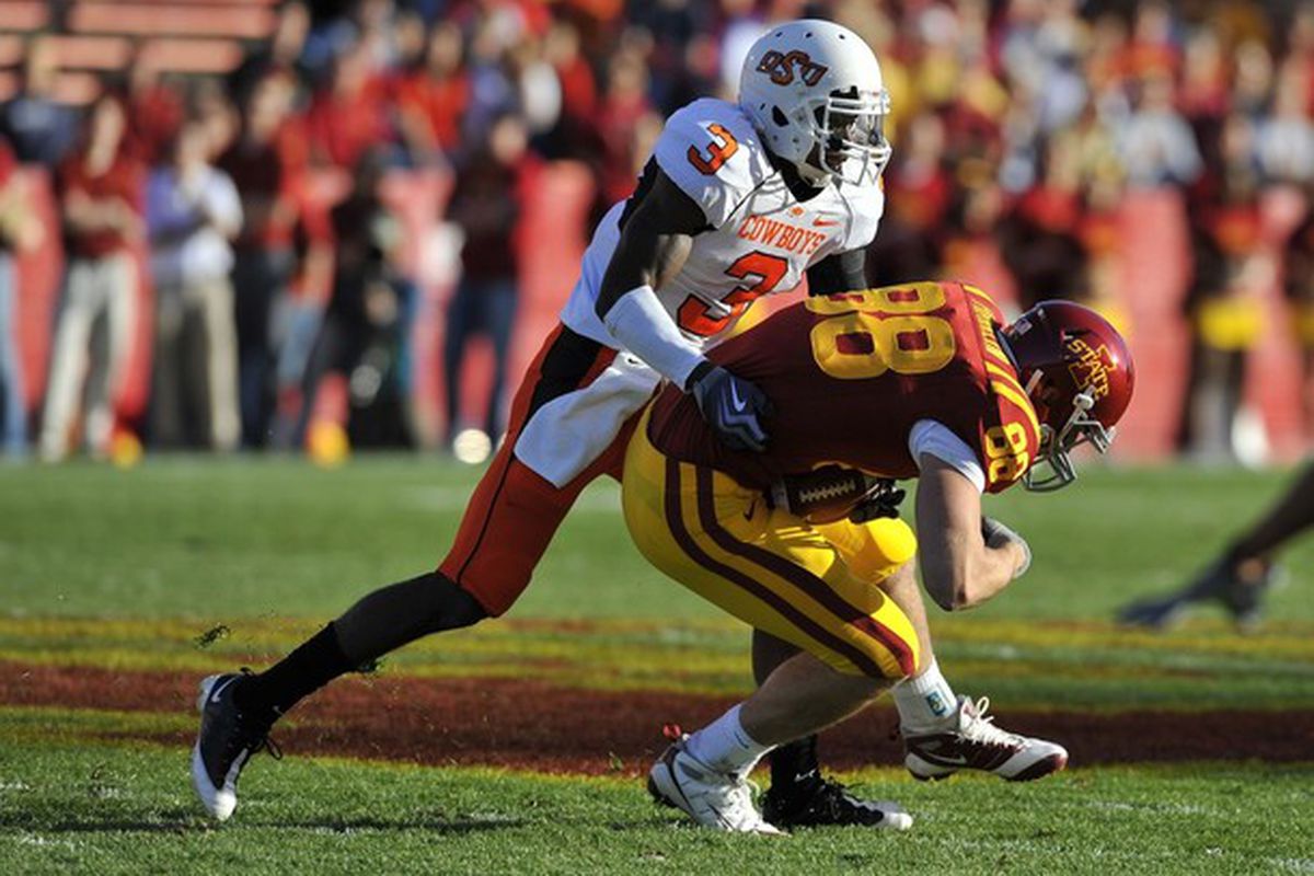 Iowa State tight end Collin Franklin will be asked to become a bigger part of the passing game in 2010.