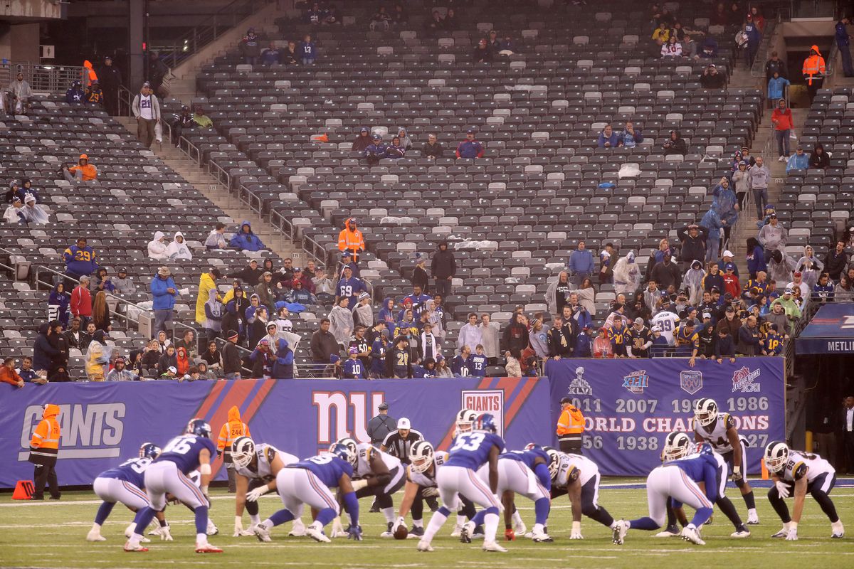 Los Angeles Rams v New York Giants