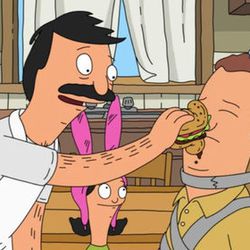 <a href="http://eater.com/archives/2012/05/07/watch-a-restaurant-critic-get-tortured-on-bobs-burgers.php">Watch a Restaurant Critic Get Tortured on Bob's Burgers</a>
