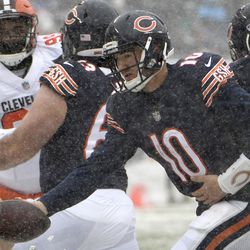 <strong>December 2017:</strong> In Week 16, Christmas Eve was not kind to the Browns like it was the year before, as they lost to the Chicago Bears by a score of 20-3. It was a snowy game, but one which was very winnable. QB Mitch Trubisky got revenge on his hometown team for not picking him, and Chicago put the daggers in late.
