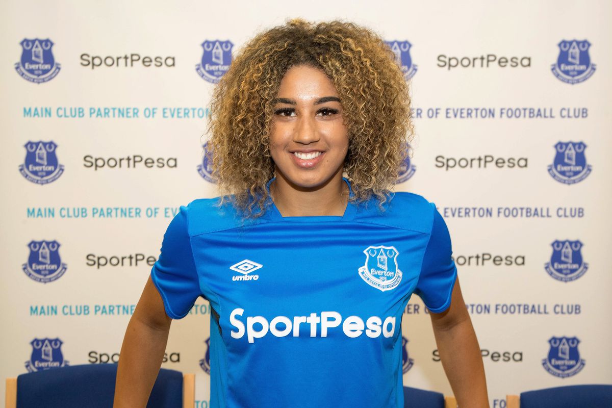 Everton Ladies' Gabby George Signs Full-time Contract