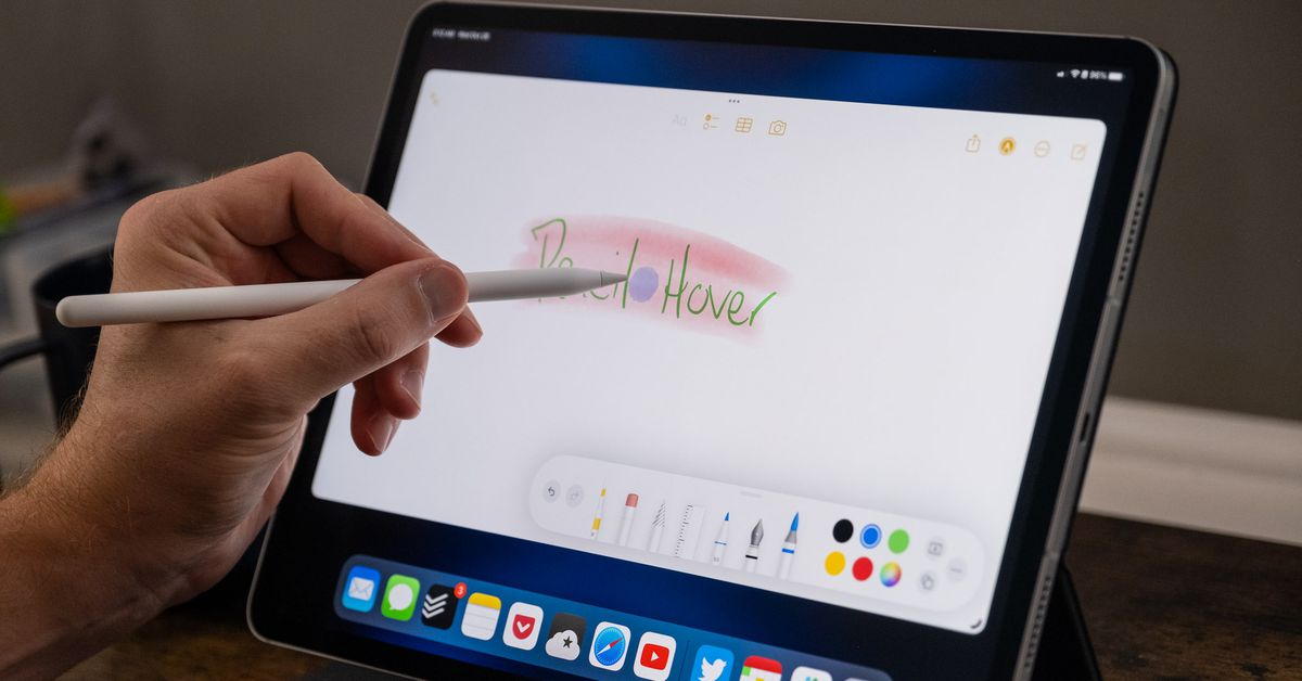 Apple patents an Apple Pencil that can swatch colors and textures