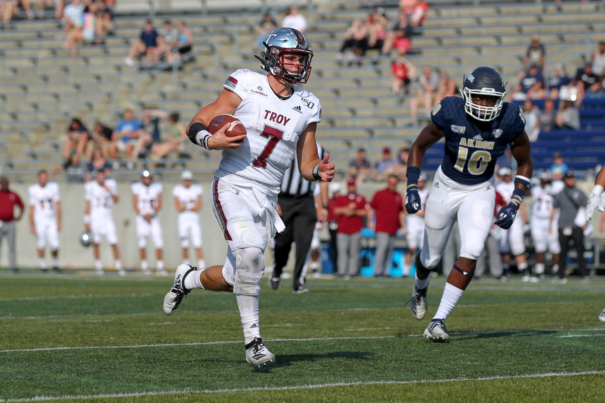 COLLEGE FOOTBALL: SEP 21 Troy at Akron