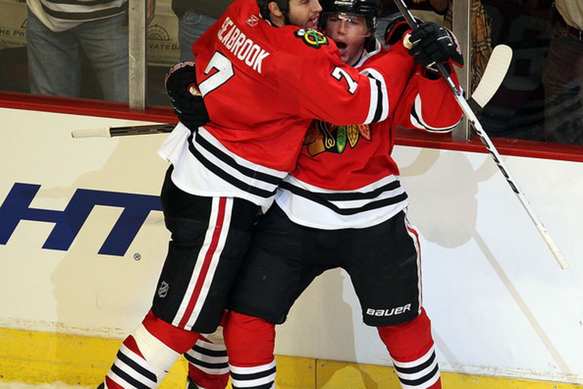 In order to maintain his new tough guy image, Kane makes Seabs hold him back anytime someone takes a run at his boy Stalberg.