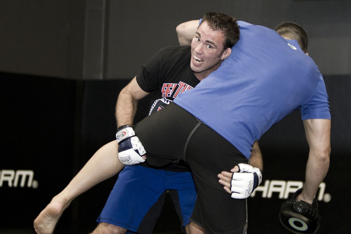 Gallery Photo: UFC 150 Workout Photos