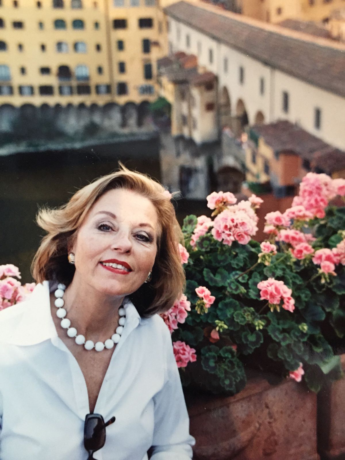 Ariel Bybee poses for a photo in Italy.