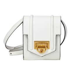 <b>Reece Hudson</b> White Siren Mini Bag, <a href="http://shop.dagnyandbarstow.com/collections/handbags/products/reece-hudson-white-siren-mini-bag">$495</a> at Dagny + Barstow