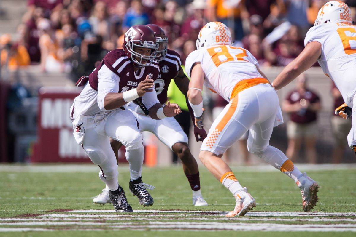 NCAA Football: Tennessee at Texas A&amp;M