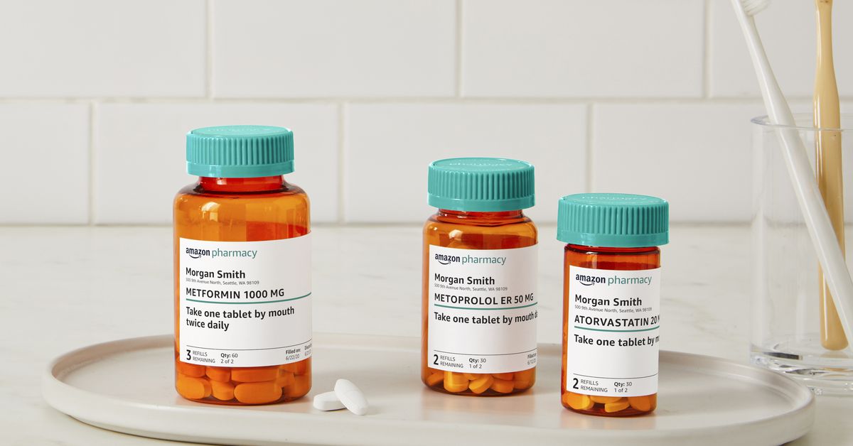 Amazon is now selling prescription drugs and Prime members get two-day delivery