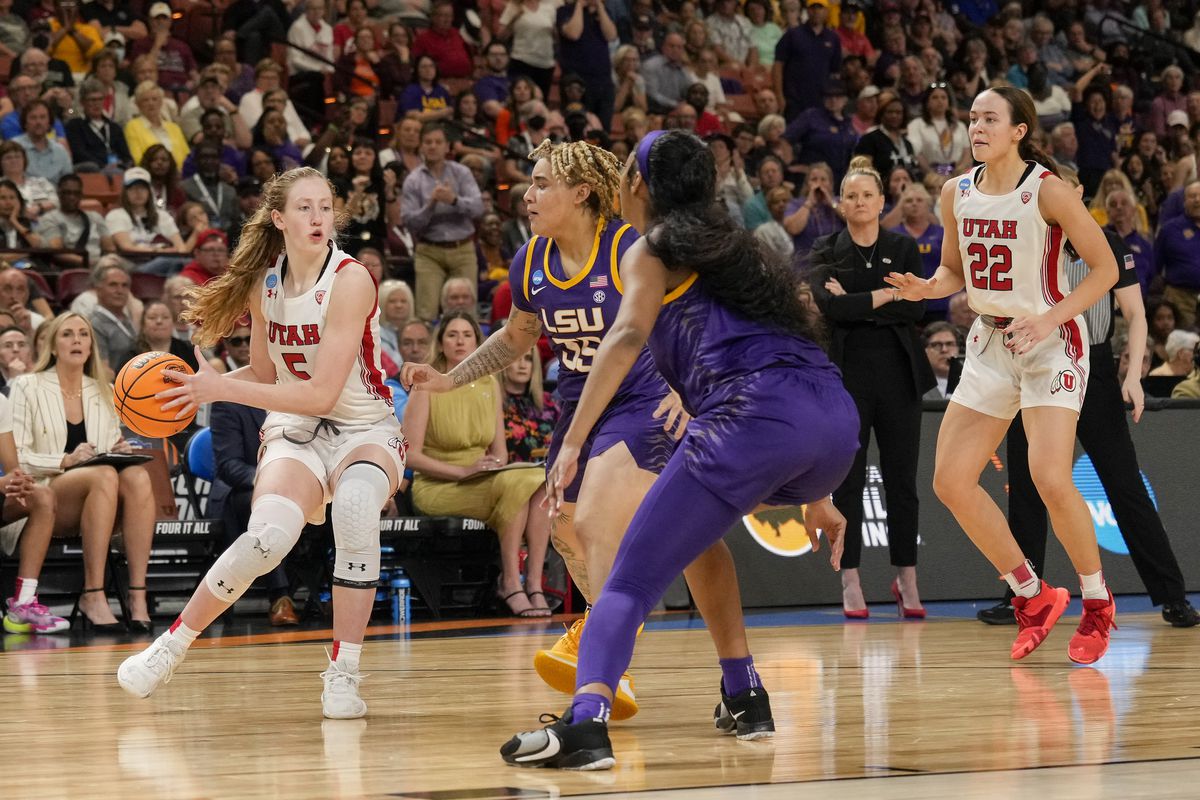 NCAA Womens Basketball: Greenville Regional Semifinals - Utah vs LSU
