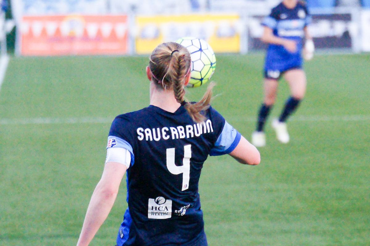 Sauerbrunn scored last match to secure a victory for her team