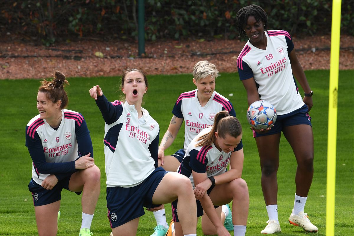 Arsenal Women Training Session and Press Conference