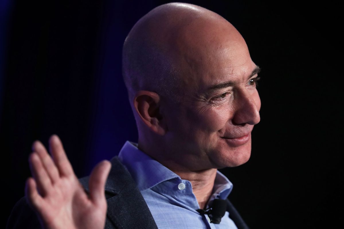 Founder And CEO Of Amazon Jeff Bezos Speaks On Advances In Artificial Intelligence