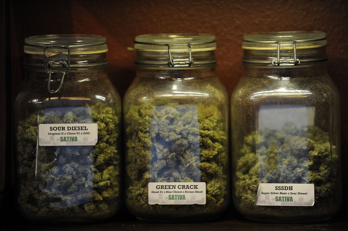 marijuana jars