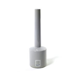 Small gray <a href="http://fab.com/product/bud-vase-small-gray-184783/?pref[]=attr|fab-outlet&ref=browse&pos=27">bud vase</a> by Serax, $13.50.