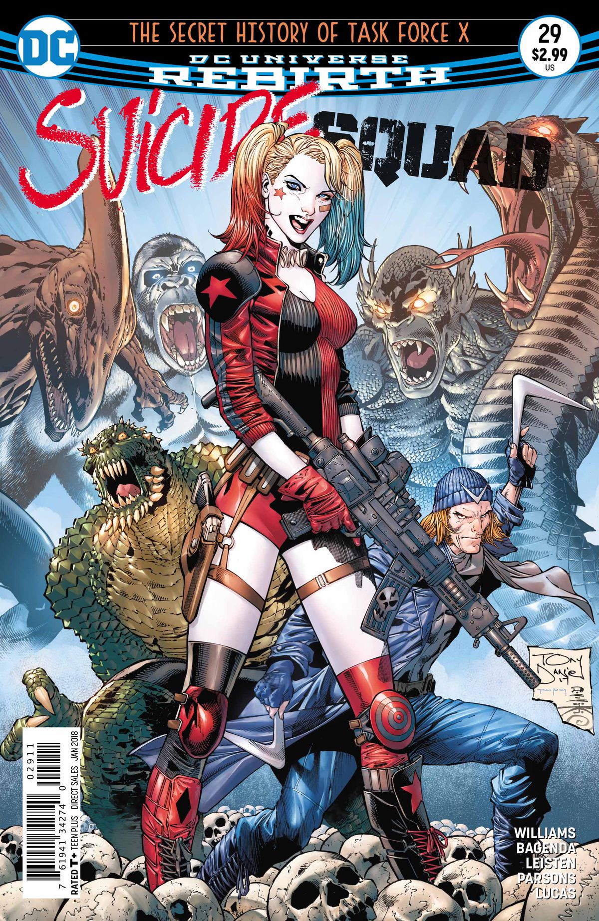 Cover of Sucide Squad #29 (2017), DC Comics