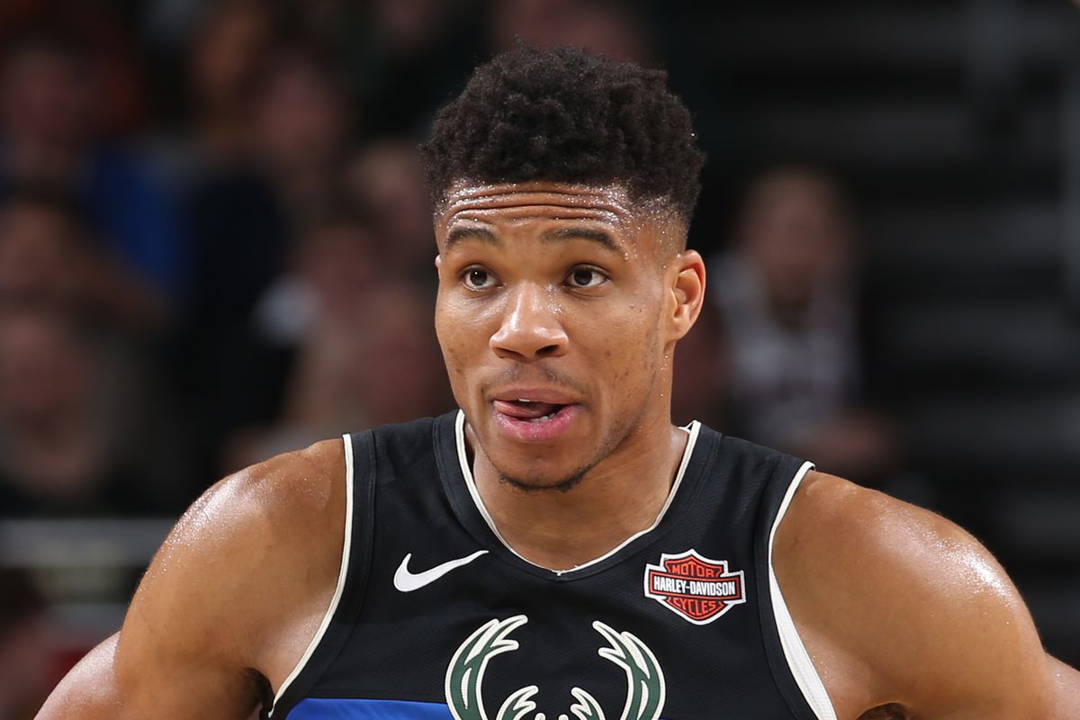 Giannis Antetokounmpo is a happy camper in Milwaukee for now.