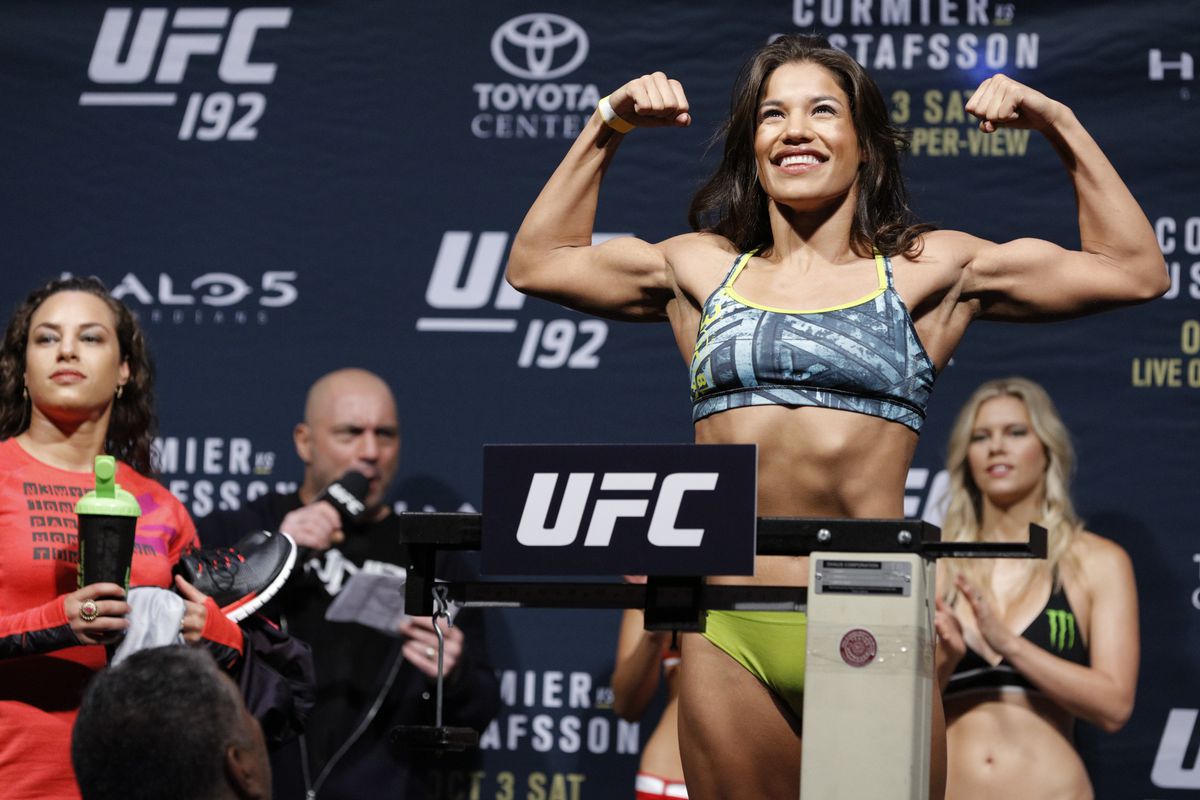 Julianna Pena will try to make weight at the UFC on FOX 23 weigh-ins Friday afternoon.