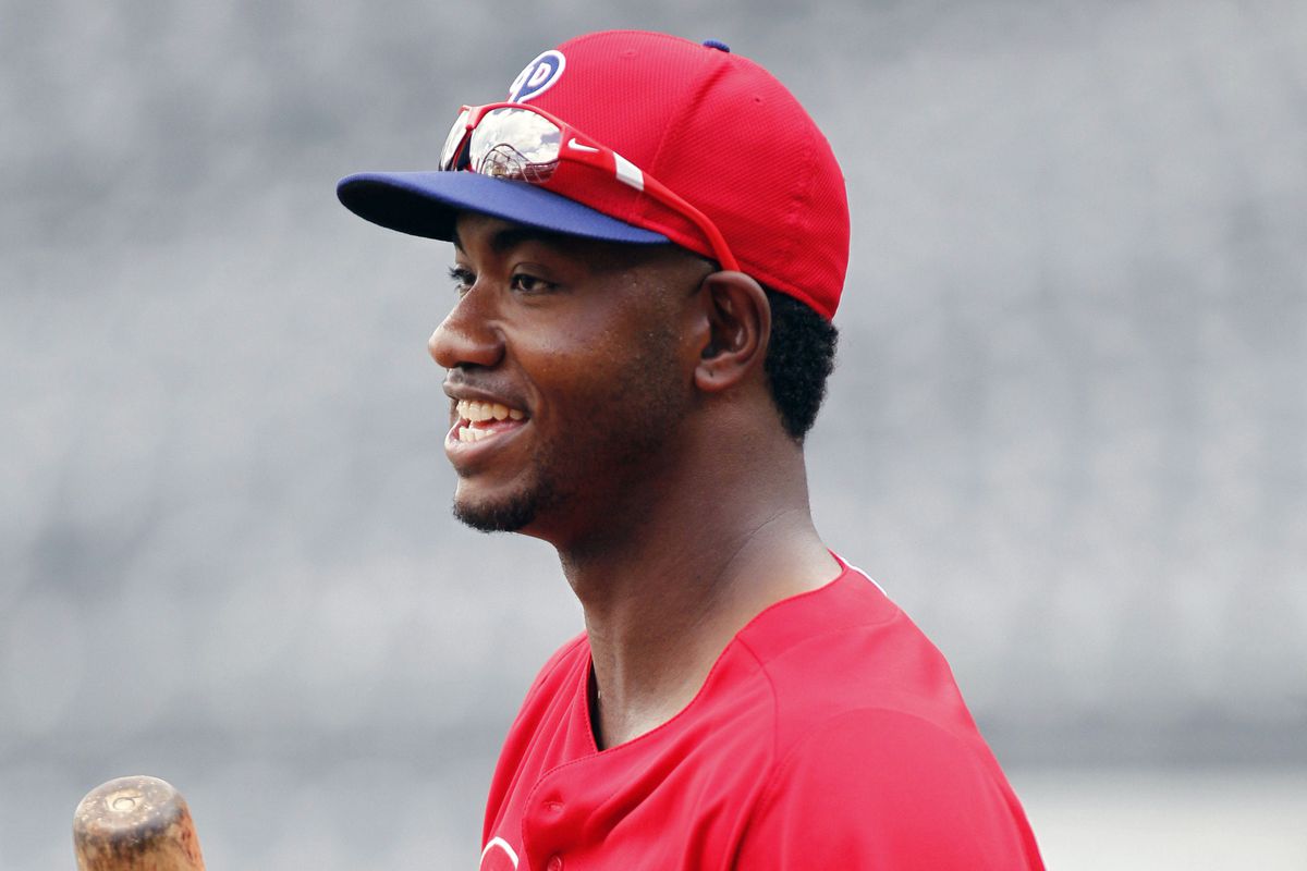 National League All-Star outfielder Domonic Brown