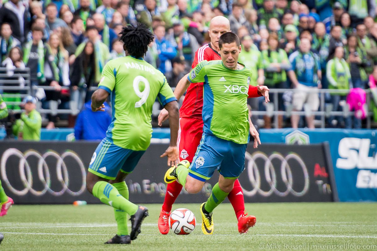 Clint Dempsey was fouled six times against Toronto FC.