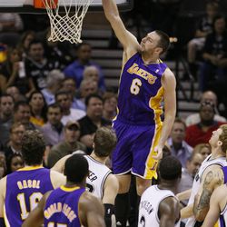 Josh McRoberts has size and plenty of skills, but faltered with the Lakers in 2011/12.