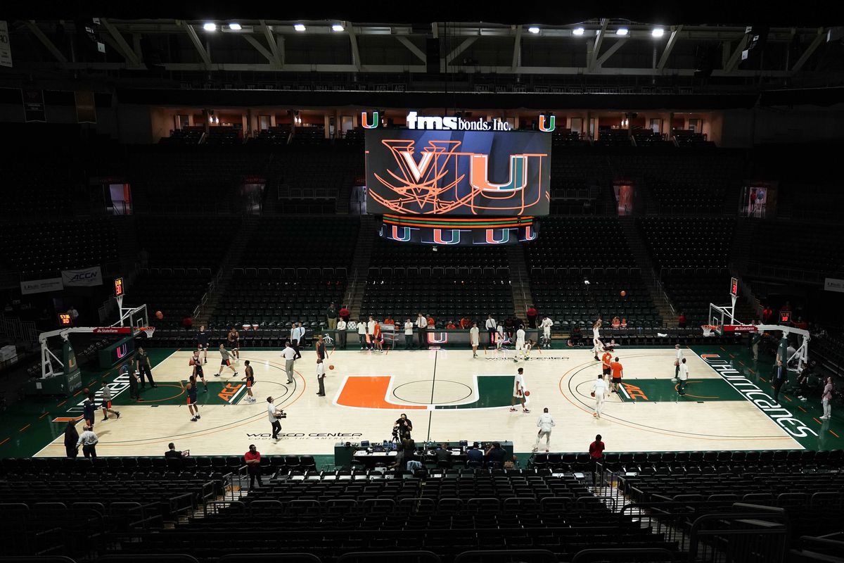 NCAA Basketball: Virginia at Miami-Florida