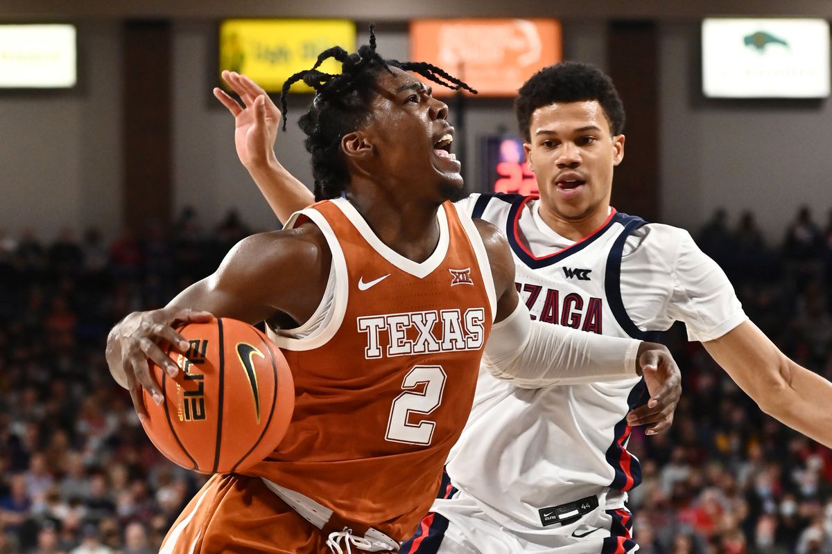 NCAA Basketball: Texas at Gonzaga