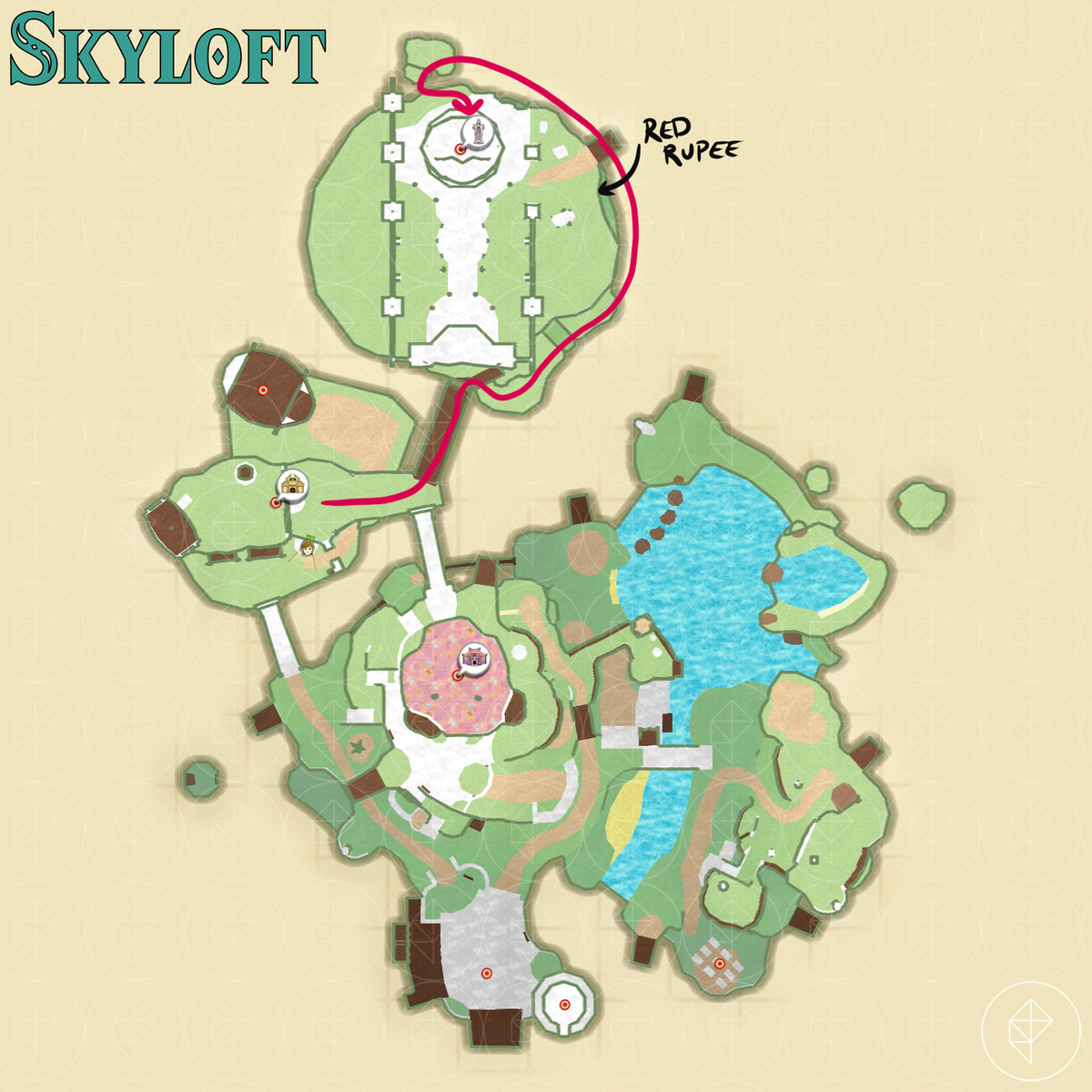 Skyloft – Zelda: Skyward Sword HD walkthrough