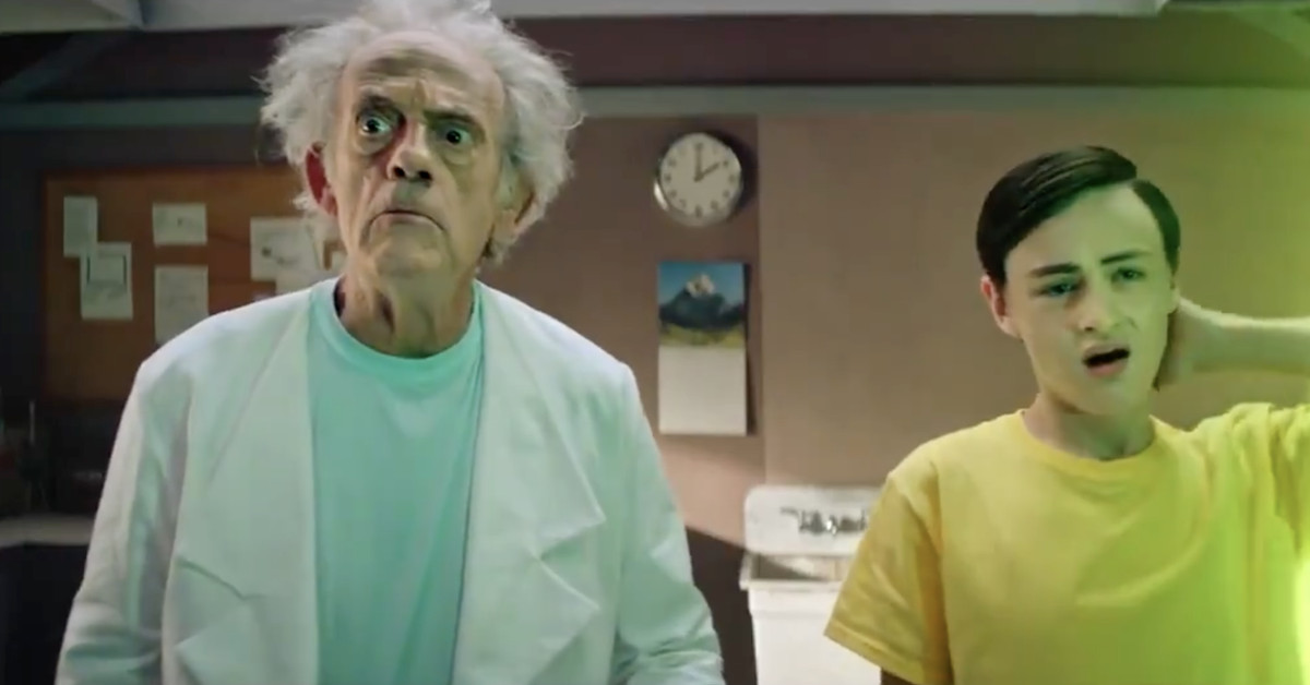 Christopher Lloyd plays Rick Sanchez in new Rick and Morty promo