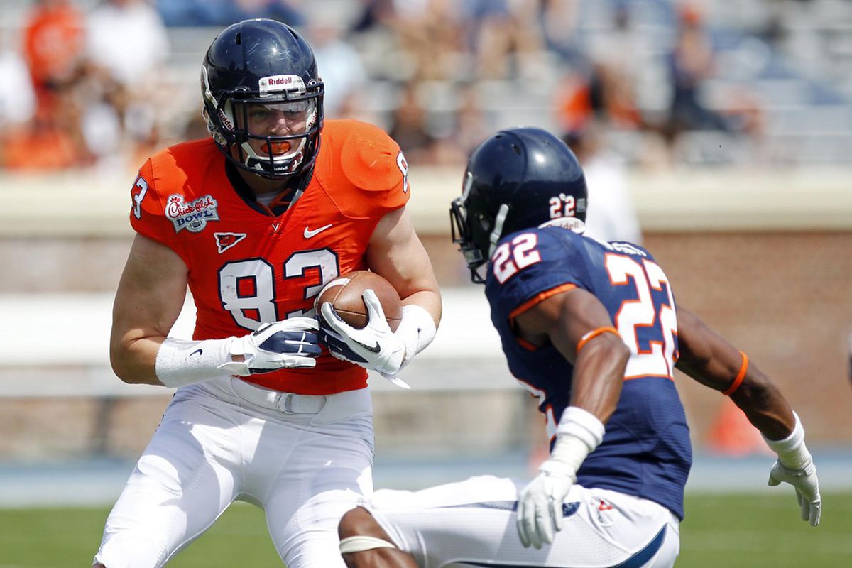 Jake McGee and the rest of the offense were impressive in this weekend's Orange and Blue spring game.