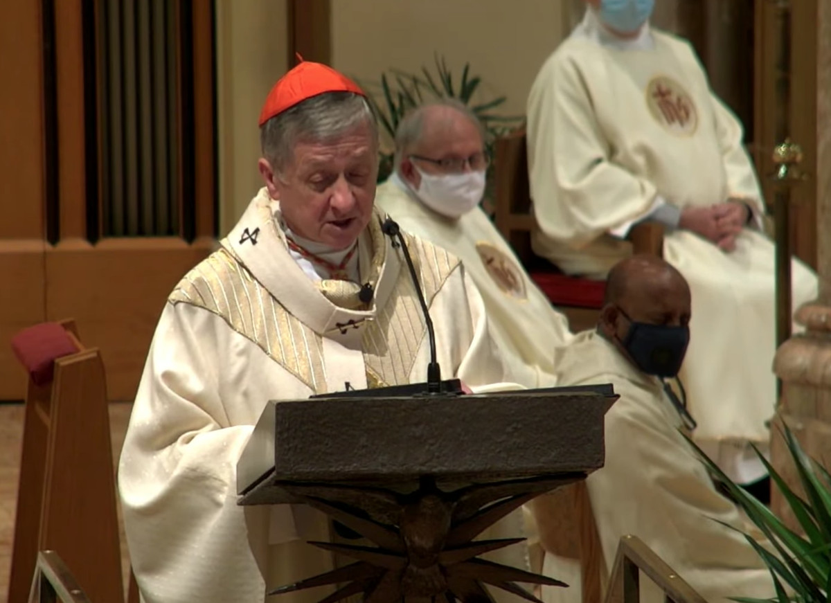 Cardinal Blase Cupich, shown officiating a funeral at Holy Name Cathedral earlier this month for a longtime attorney who for decades handled priest sex abuse cases for the Archdiocese of Chicago.