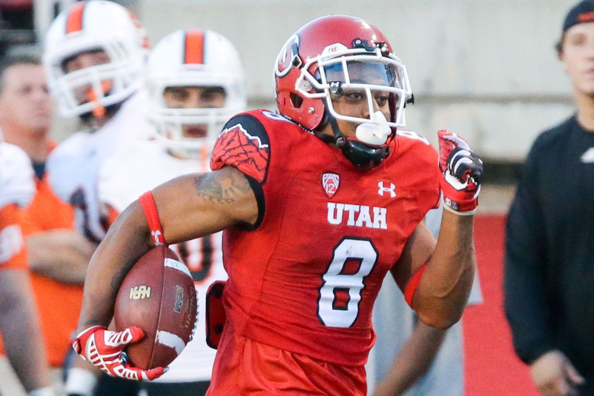Kaelin Clay had a memorial debut as a Ute, with both a punt and kick return for a touchdown.