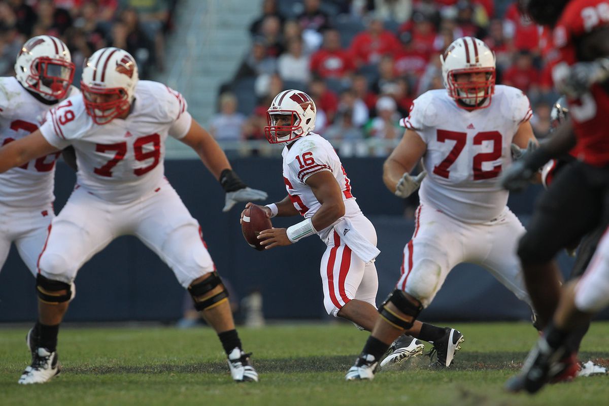 The Wisconsin offensive line isn't concentrating on what Oregon players say - just what they can control.