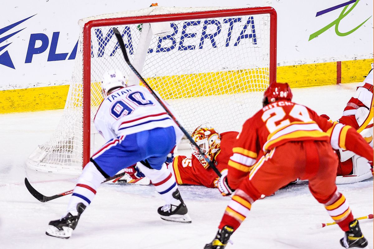NHL: MAR 13 Canadiens at Flames