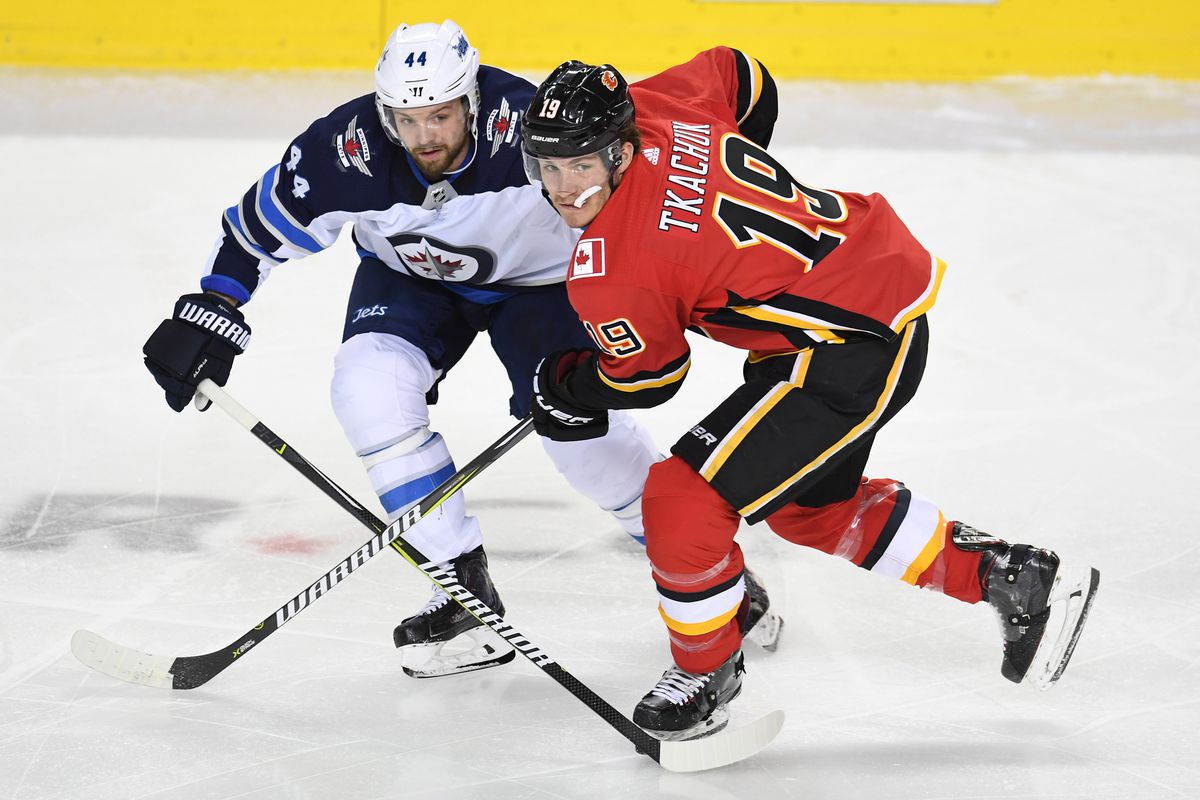 NHL: Winnipeg Jets at Calgary Flames