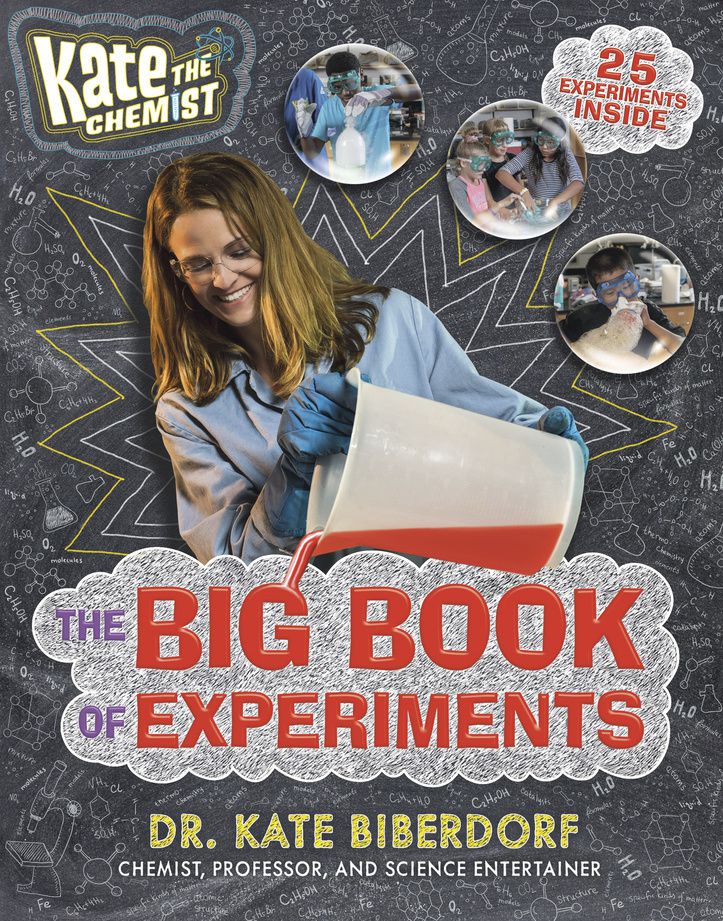 Kate ‘the chemist’ Biberdorf’s first book for kids.