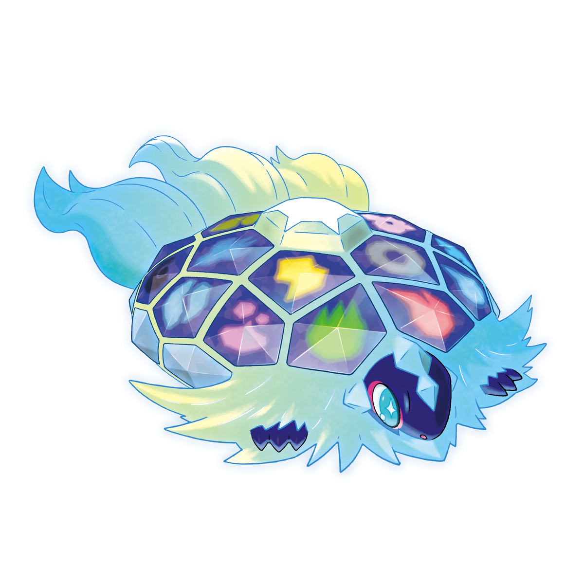 Art for Terapagos. Terapagos looks for illustration an water animal that besides appears to return inspiration from nan Terastal Phenomenon. On its back, we tin spot ocular references to various elemental types successful Pokémon.  