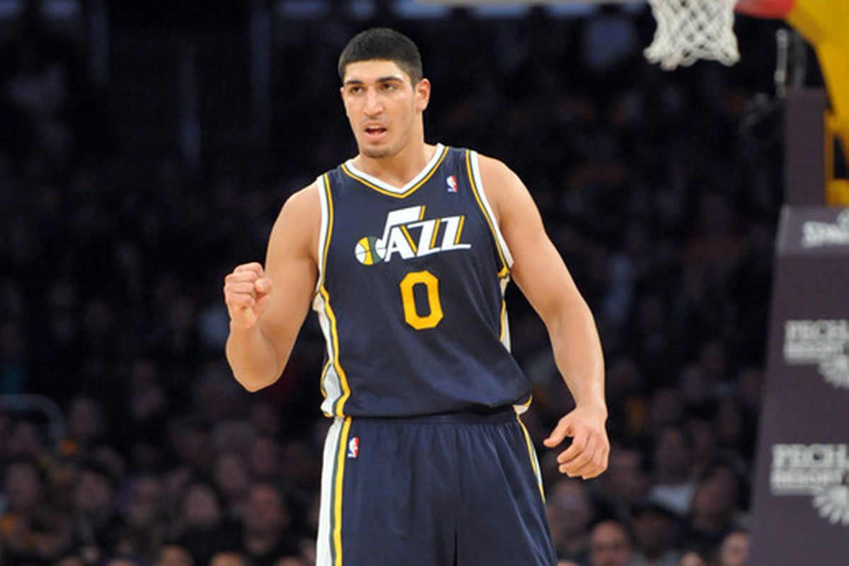 The only good luck charm we need, birthday boy Enes Kanter!